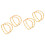 8 Pcs Thickened Solid Bamboo D Shape Bag Handles Diy Accessories 4