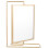 2Pcs 8 Inch Double Sided Rotating Floating Picture Frame For Decor 1