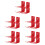 20 Pcs Fire Extinguisher Wall Mount Bracket Heavy Duty Holder 8