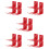 20 Pcs Fire Extinguisher Wall Mount Bracket Heavy Duty Holder 10