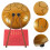 2 Sets Sturdy Metal Tongue Drum Beginner Percussion Instrument 11