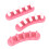 9 Pcs Nail Training Rack With 10 Tips For Women (Pink) 1