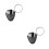 2Pcs Portable Guitar Pick Storage For Plectrums Black 9