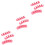 9 Pcs Nail Training Rack With 10 Tips For Women (Pink) 5