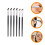 1 Set Angled Eyeliner And Eyebrow Cosmetic Brushes 6