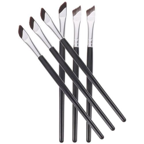1 Set Angled Eyeliner And Eyebrow Cosmetic Brushes 2