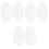 3 Pack Self-Adhesive Mirror Wall Stickers Oval Shaped Mirrors Bedroom 3