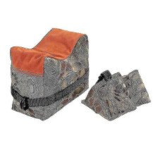 (Camouflage) Air gun bench rest bag compatible with front and rear rifle support