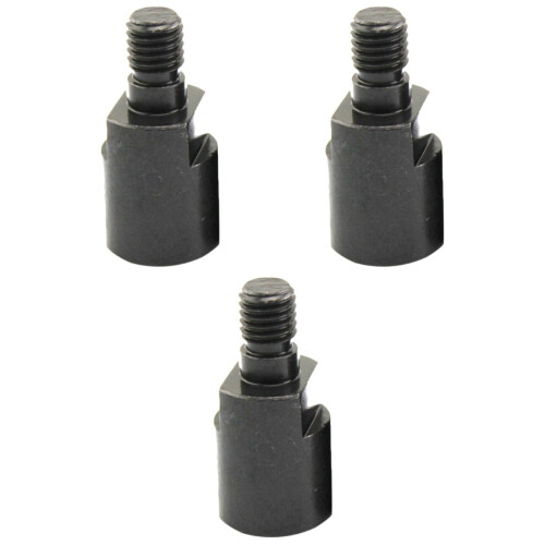 3 Pcs Axle Saw Shaft Coupler Bar Chuck Adapter M10 2