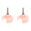 2Pièces Accessoire Rose Compact Pour Machine À Tricoter 2