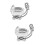 2 Count Baby Crystal Birthday Guest Gift Shower Strollers 7