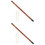 2 Count Instrument Instruments Chinese Bamboo Flute For Beginner 7