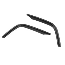 Glossy Black Front Bumper Splitter Lip Fins for Maserati Ghibli M157