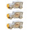 3 Pcs Classic Car Shape Alarm Clock For Home Office Dorm Silver 8