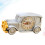 3 Pcs Classic Car Shape Alarm Clock For Home Office Dorm Silver 11