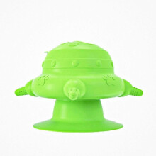 (Green) Puppy Feeder Milk Bowl For Nursing Puppy, 4 Teats Puppy Bottles For Multiple Puppies, 240ml Doggie Bubble Feeder