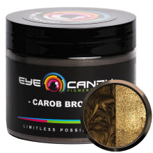 Eye Candy Pigments Prmiov hned sldov prek karob hned (50 g) pro epoxidov pryskyrice Mdlov barvy Drevoobrbec Akryltov nalvac bomb