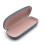 3pack Hard Shell Eyeglasses Case Protector Linen Fabrics Large Glasses Case Concise 4