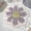 (60x60CM,Pink)Thick and Absorbent Cashmere Flower Patterned Round Area Rug 1
