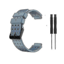 (gray) Strap For Garmin Approach S20 Monochrome Watchband For Garmin Approach S20 Silicone Replacement Fashion Wristband For Garmin Jp