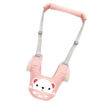 Toddler Walking Harness Pink Cotton Breathable Mesh Waistcoat Style