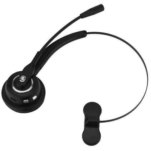 Bluetooth Call Center Headset 12H Noise Cancelling, Comfortable Fit