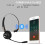 Bluetooth Call Center Headset 12H Noise Cancelling, Comfortable Fit 10