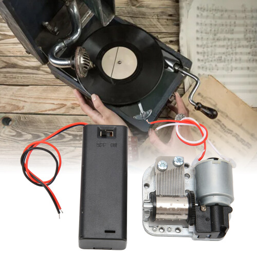 18 Note Music Box Movement DIY Clockwork Mechanism