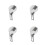 4Pcs Height Measuring Tape Wall Mounted Growth Meter 2.2 M Retractable 7