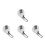 4Pcs Height Measuring Tape Wall Mounted Growth Meter 2.2 M Retractable 6