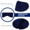 2Pcs Button Headband Ear Warmer For Winter Running 11