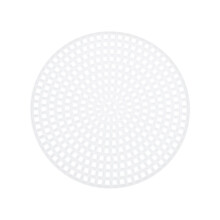 90 Pcs Diy Round Cross Stitch Plastic Grid Plate 3D Embroidery Sheet