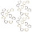 30 Pcs D-Shaped Metal Rings Replacement For Diy Bag Accessories 6