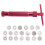 3Pcs Alloy Rotary Mold Tools Set For Polymer Clay Diy Noodles 10