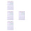 4Pcs Spiral Weekly Planner Notepad Assorted Color Undated Office Use 10