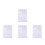 4Pcs Spiral Weekly Planner Notepad Assorted Color Undated Office Use 9