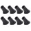 32 Pcs Professional Alpenstock Covers Wear-Resistant Replaceable Tips 10