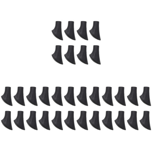 32 Pcs Professional Alpenstock Covers Wear-Resistant Replaceable Tips 1