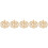 5Pcs Brass Incense Press Mold With Auspicious Cloud Pattern 9