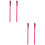 4 Pcs Women's Eyebrow And Angled Makeup Brushes 6