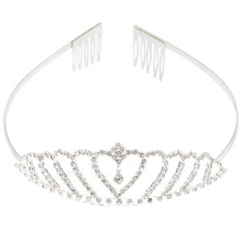 3Pcs Kids Tiara Crown Rhinestones Girl Hairband Hair Accessories Hg003