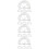 16 Pcs Hat Curving Band Cap Shaper Bending Tool Brim Bender 10