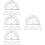 16 Pcs Hat Curving Band Cap Shaper Bending Tool Brim Bender 9