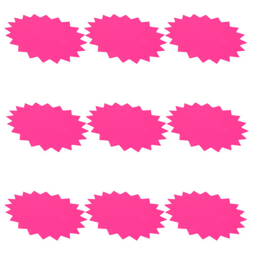 200 Sheets Fluorescent Explosion Stickers Advertising Paper Price Tags 1
