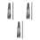 3 Sets Double Head Heavy Duty Screw Extractor Tool For Water Pipe 8