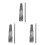 3 Sets Double Head Heavy Duty Screw Extractor Tool For Water Pipe 5