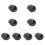 8 Pcs Mini Inkstone Simple Chinese Calligraphy Inkslab Painting Plate 3