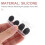 8 Pcs Silicone Drumstick Covers For Quiet Practice 11
