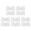 10 Pcs Transparent Billiard Ball Position Marker Pool Training Tool 8