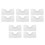 10 Pcs Transparent Billiard Ball Position Marker Pool Training Tool 10